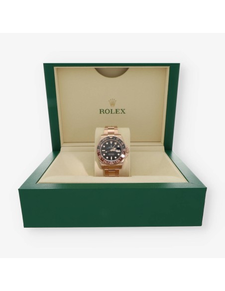 ROLEX GMT EN ORO ROSA 18KT NUEVO 126715CHNR