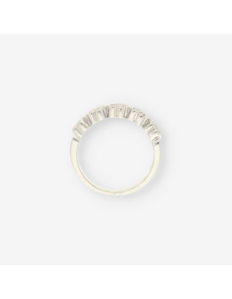 Anillo oro blanco y bri TOUS