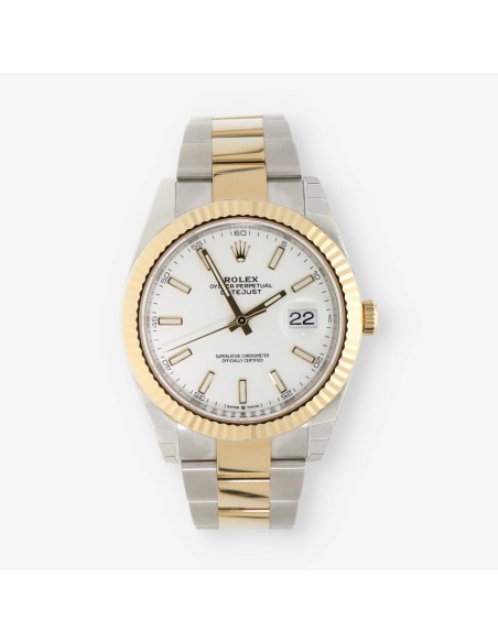 Rolex Oyster Datejust mixto 41mm 126333 NUEVO