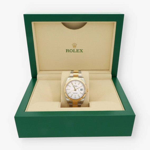 Rolex Oyster Datejust mixto 41mm 126333 NUEVO