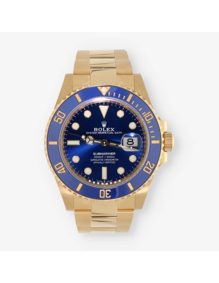 ROLEX SUBMARINER EN ORO 18KT NUEVO 126618LB
