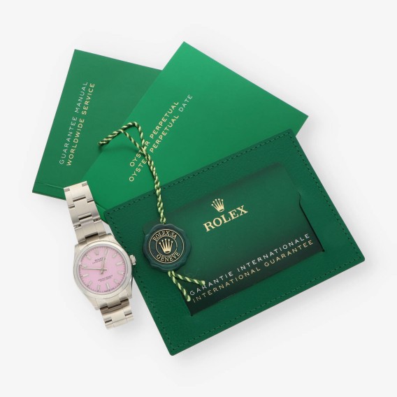 Rolex Oyster Perpetual 31mm Candy Pink 277200 NUEVO