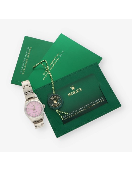 Rolex Oyster Perpetual 31mm Candy Pink 277200 NUEVO