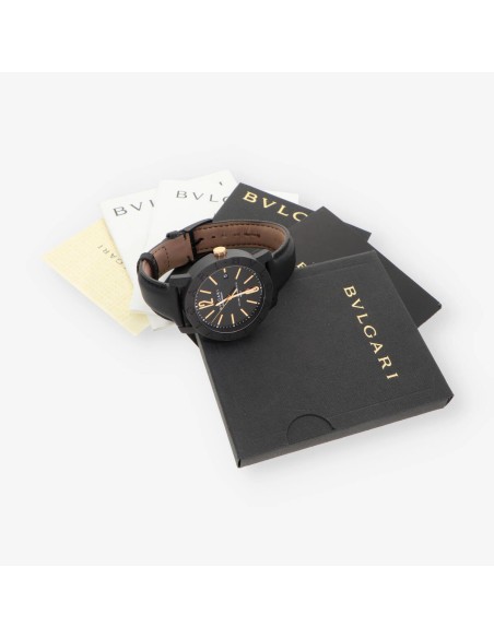 Reloj Bulgari Carbongold caja y documentos