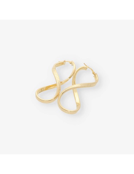 Pendientes largos en oro 18kt