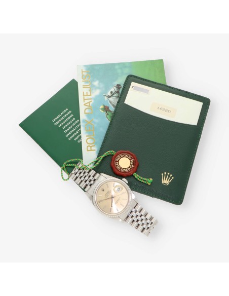 Rolex Datejust 16220 caja y documentos