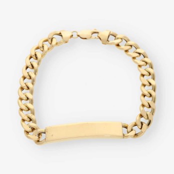 Pulsera nomeolvides en oro 18kt 2
