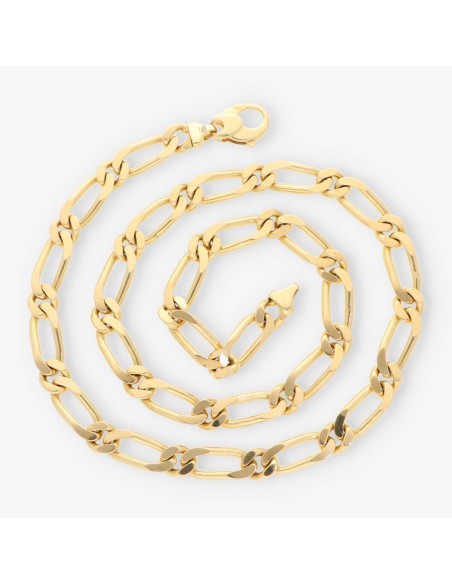 Cadena maciza 70cm en oro 18kt