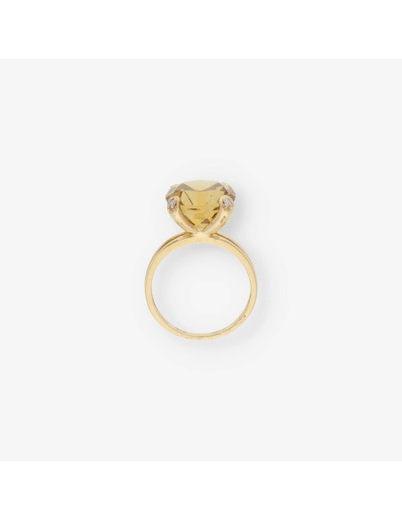 Anillo oro amatista y bri TOUS