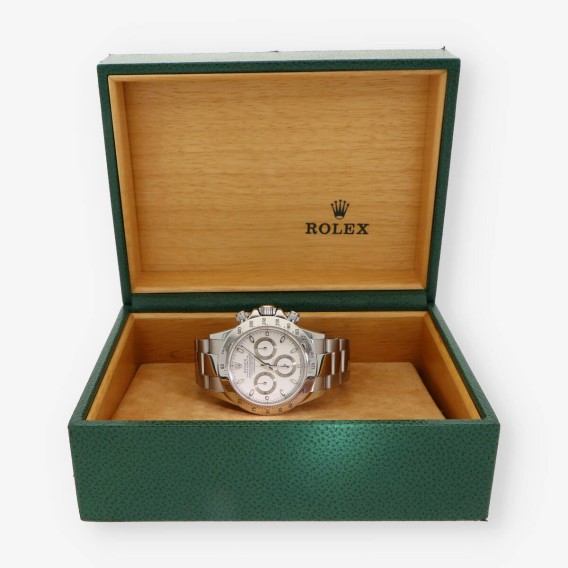 Rolex Daytona acero 116520 caja y documentos