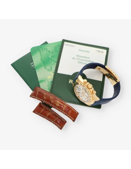 Rolex Daytona en oro 116518 Caja y documentos