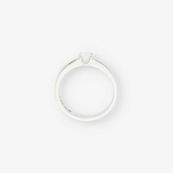 Solitario oro blanco y bri RABAT