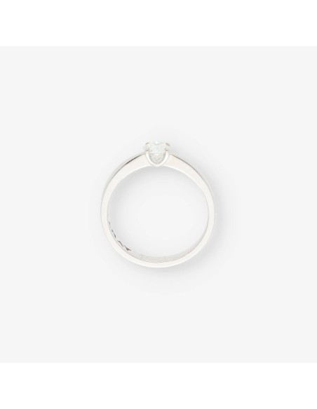 Solitario oro blanco y bri RABAT