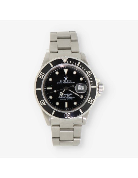 ROLEX Submariner acero 16610 NÂªA412097