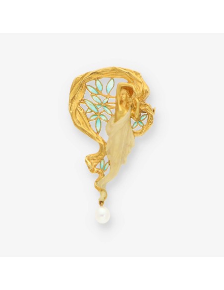 Colgante Ninfa Masriera oro 18kt