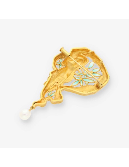 Colgante Ninfa Masriera oro 18kt