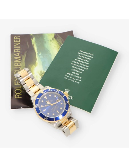 Rolex Submariner acero y oro 16803 caja