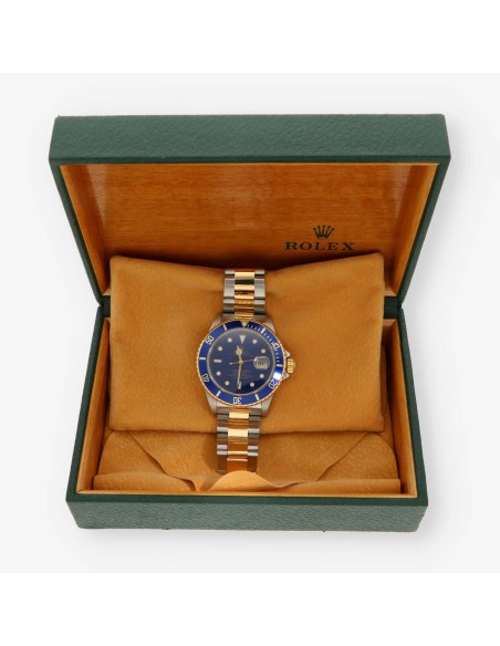 Rolex Submariner acero y oro 16803 caja