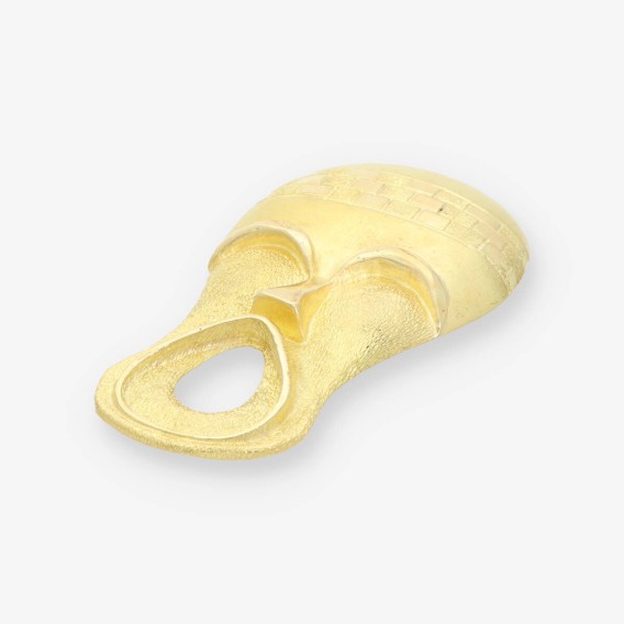 Colgante mÃ¡scara en oro 18kt