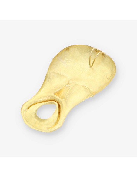 Colgante mÃ¡scara en oro 18kt