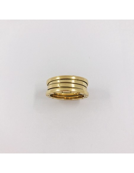 Anillo Bulgari B-Zero de tres bandas en oro 18kt