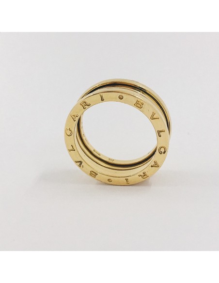 Anillo Bulgari B-Zero de tres bandas en oro 18kt