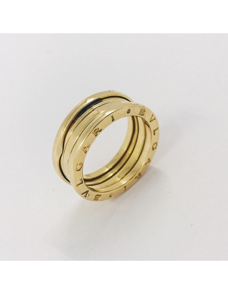 Anillo Bulgari B-Zero de tres bandas en oro 18kt