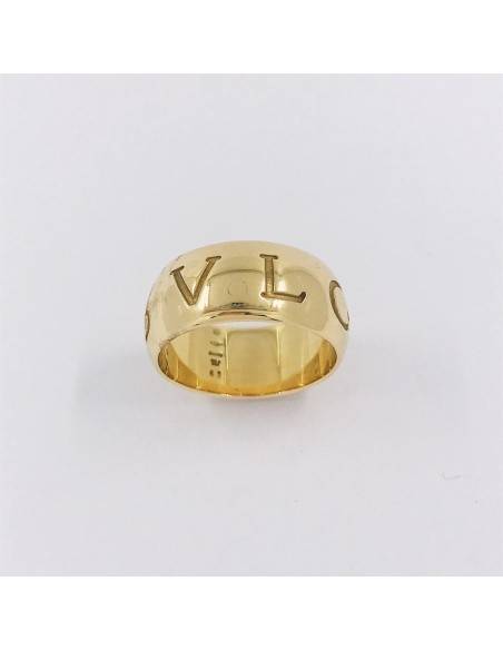 Anillo Bulgari MonÃ³logo en oro 18kt