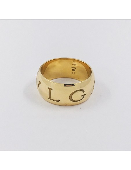 Anillo Bulgari MonÃ³logo en oro 18kt