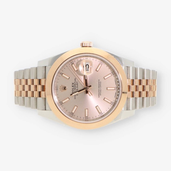 Rolex Datejust acero y oro rosa 126301 Caja y Documentos