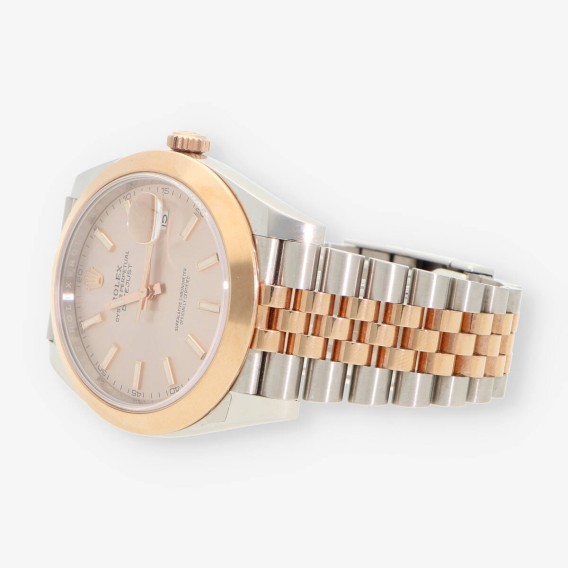 Rolex Datejust acero y oro rosa 126301 Caja y Documentos