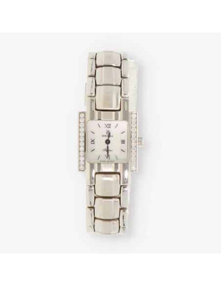Festina en oro blanco 18kt con brillantes