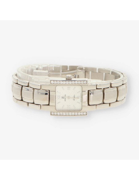 Festina en oro blanco 18kt con brillantes
