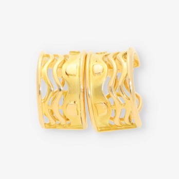 Pendientes oro BAGES