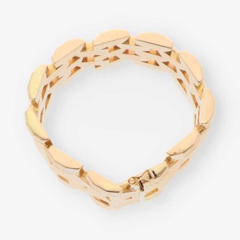 Pulsera oro aÃ±osm 60 2