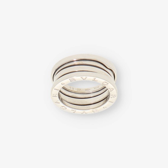 Anillo oro blanco BULGARI