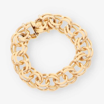 Pulsera Milanesa  oro 2