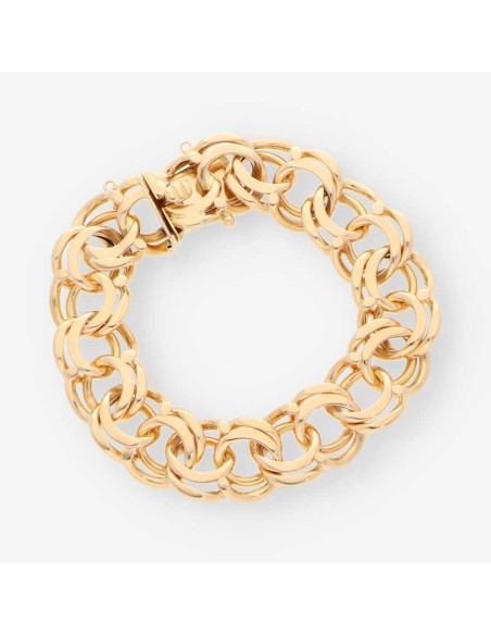 Pulsera Milanesa  oro