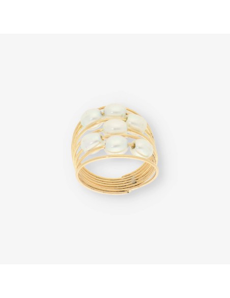 Anillo oro y perla TOUS
