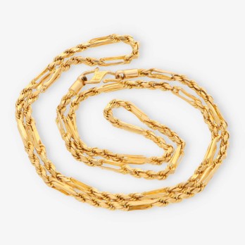 Cadena oro 21 kt 2
