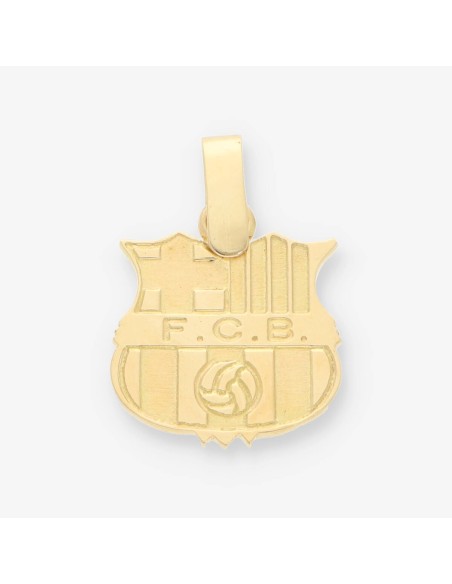 Colganta escudo BarÃ§a oro