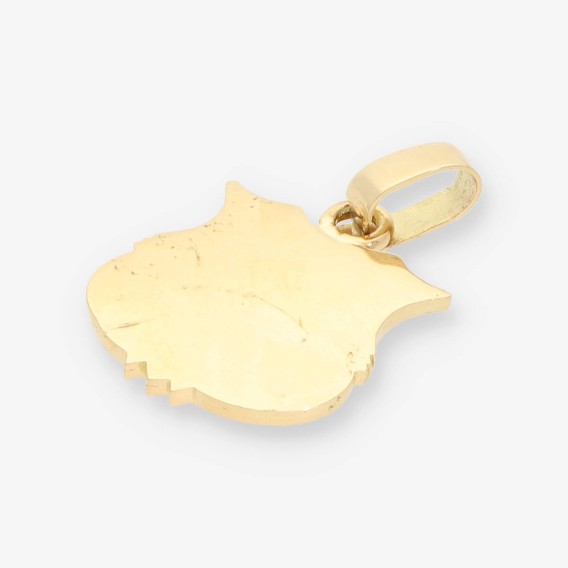 Colganta escudo BarÃ§a oro