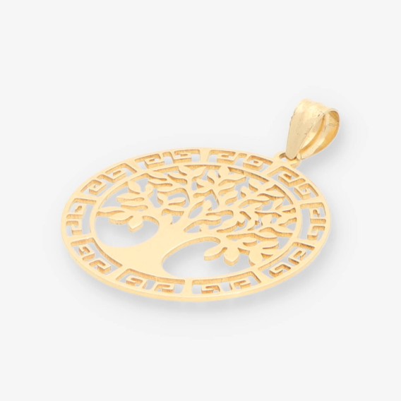 Colgante arbol de la vida oro