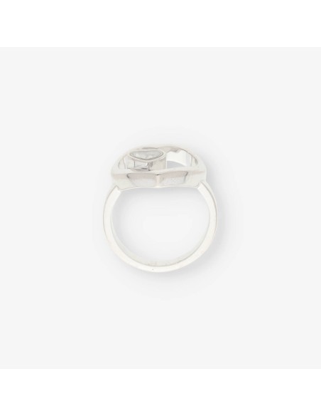Anillo oro blanco y bri CHOPARD