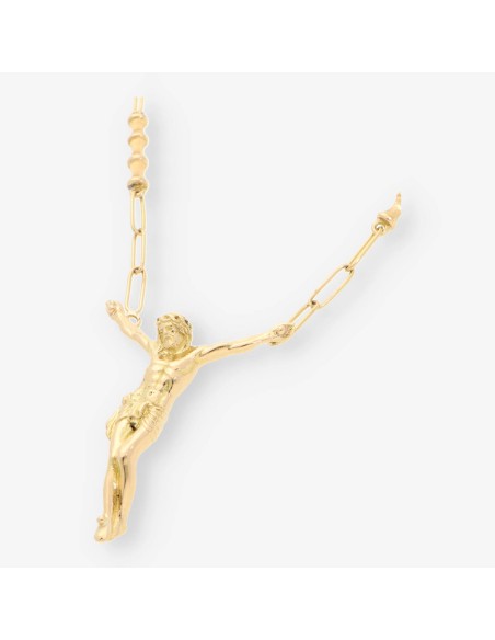 Gargantilla Cristo oro