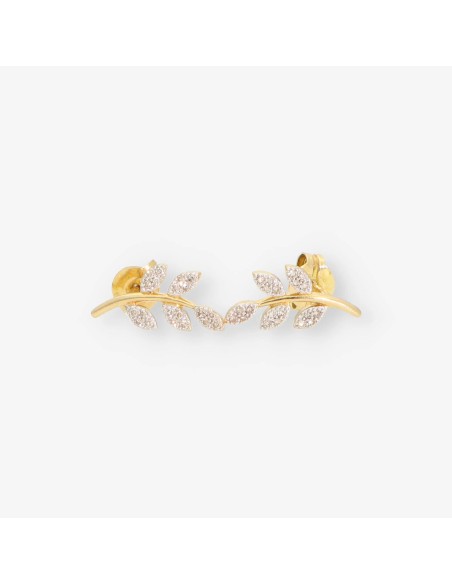 Pendientes oro y bri TOUS