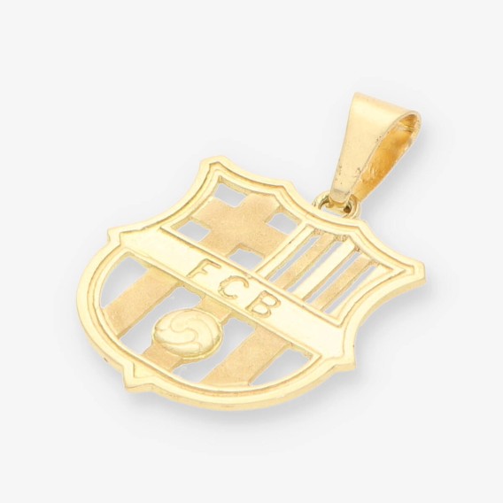 Escudo  FCB oro
