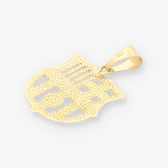 Escudo  FCB oro