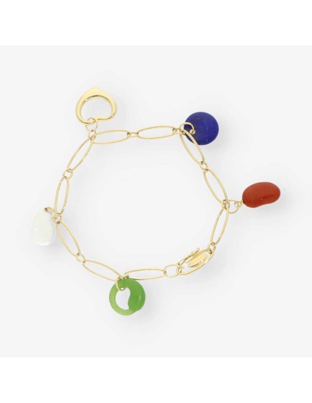 Pulsera oro con colgantes TIFFANY & CO