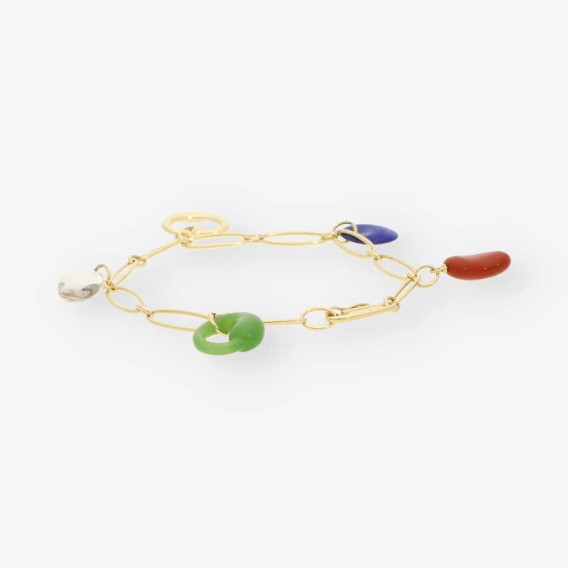 Pulsera oro con colgantes TIFFANY & CO